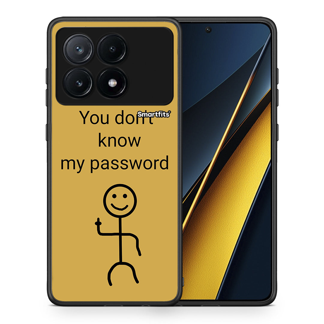 My Password - Xiaomi Poco X6 Pro 5G θήκη