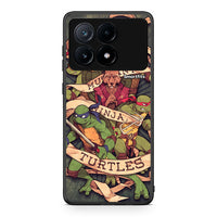 Thumbnail for Xiaomi Poco X6 Pro 5G Ninja Turtles θήκη από τη Smartfits με σχέδιο στο πίσω μέρος και μαύρο περίβλημα | Smartphone case with colorful back and black bezels by Smartfits