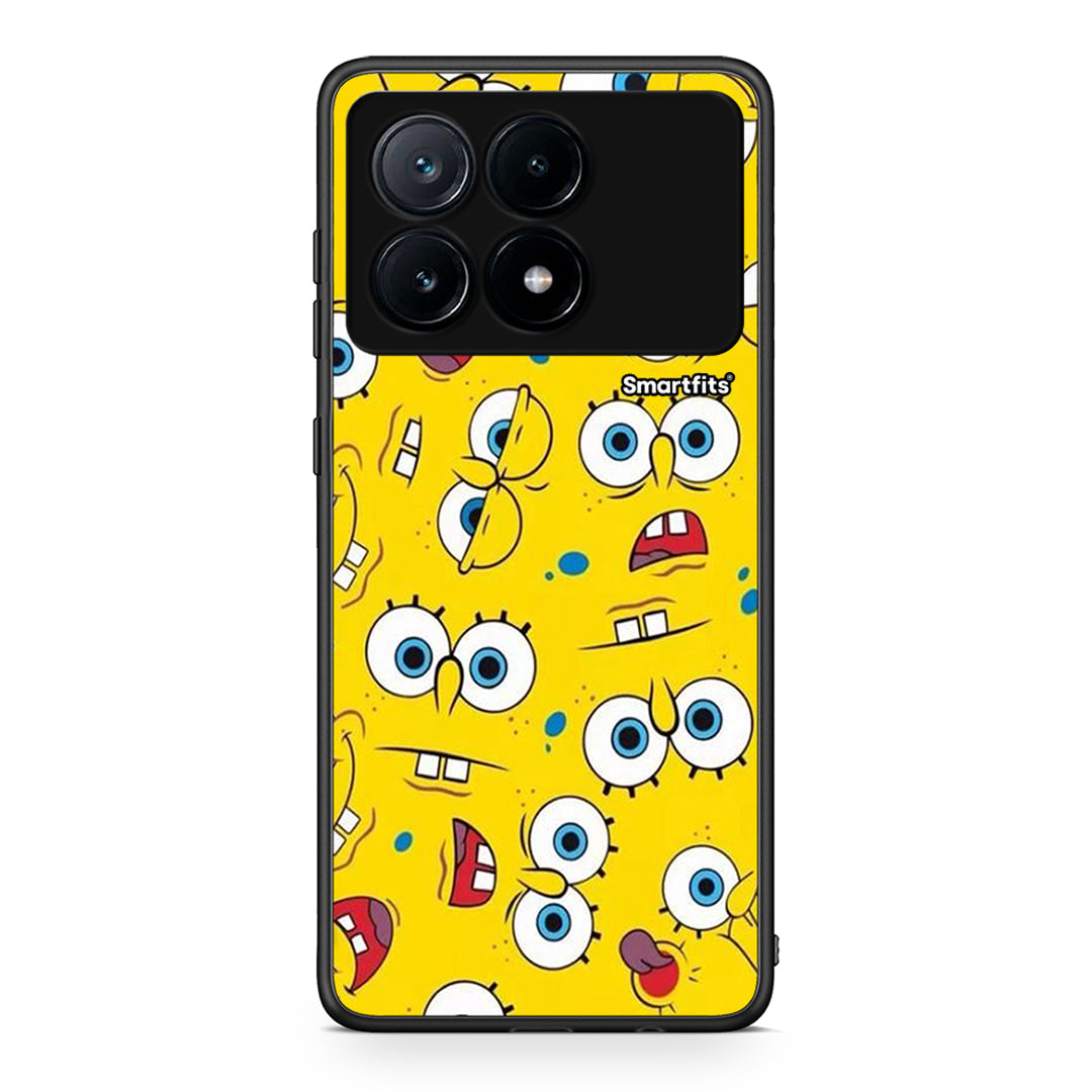 4 - Xiaomi Poco X6 Pro 5G Sponge PopArt case, cover, bumper