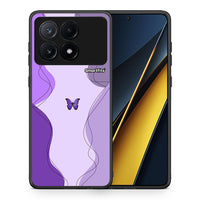 Thumbnail for Purple Mariposa - Xiaomi Poco X6 Pro 5G case