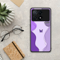 Thumbnail for Purple Mariposa - Xiaomi Poco X6 Pro 5G case