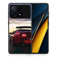 Thumbnail for Θήκη Xiaomi Poco X6 Pro 5G Racing Supra από τη Smartfits με σχέδιο στο πίσω μέρος και μαύρο περίβλημα | Xiaomi Poco X6 Pro 5G Racing Supra case with colorful back and black bezels