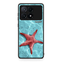 Thumbnail for Xiaomi Poco X6 Pro 5G Red Starfish Θήκη από τη Smartfits με σχέδιο στο πίσω μέρος και μαύρο περίβλημα | Smartphone case with colorful back and black bezels by Smartfits