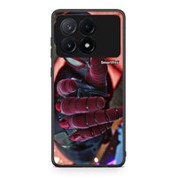 Thumbnail for Xiaomi Poco X6 Pro 5G Spider Hand Θήκη από τη Smartfits με σχέδιο στο πίσω μέρος και μαύρο περίβλημα | Smartphone case with colorful back and black bezels by Smartfits