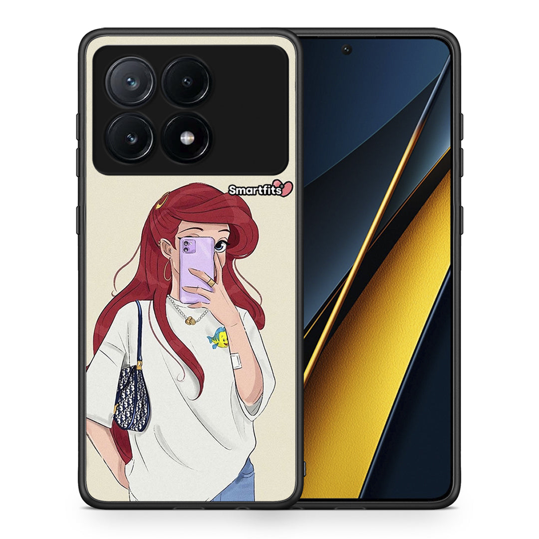 Walking Mermaid - Xiaomi Poco X6 Pro 5G case