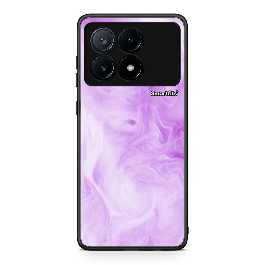 99 - Xiaomi Poco X6 Pro 5G Watercolor Lavender case, cover, bumper