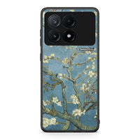 Thumbnail for Xiaomi Poco X6 Pro 5G White Blossoms θήκη από τη Smartfits με σχέδιο στο πίσω μέρος και μαύρο περίβλημα | Smartphone case with colorful back and black bezels by Smartfits