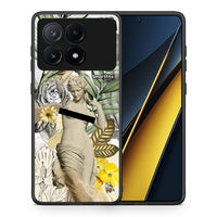 Thumbnail for Θήκη Xiaomi Poco X6 Pro 5G Woman Statue από τη Smartfits με σχέδιο στο πίσω μέρος και μαύρο περίβλημα | Xiaomi Poco X6 Pro 5G Woman Statue case with colorful back and black bezels