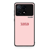 Thumbnail for Xiaomi Poco X6 Pro 5G XOXO Love θήκη από τη Smartfits με σχέδιο στο πίσω μέρος και μαύρο περίβλημα | Smartphone case with colorful back and black bezels by Smartfits