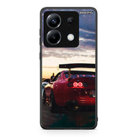 Thumbnail for Xiaomi Poco X6 Racing Supra θήκη από τη Smartfits με σχέδιο στο πίσω μέρος και μαύρο περίβλημα | Smartphone case with colorful back and black bezels by Smartfits