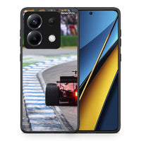 Thumbnail for Θήκη Xiaomi Poco X6 Racing Vibes από τη Smartfits με σχέδιο στο πίσω μέρος και μαύρο περίβλημα | Xiaomi Poco X6 Racing Vibes case with colorful back and black bezels