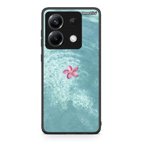 Thumbnail for Xiaomi Poco X6 Water Flower Θήκη από τη Smartfits με σχέδιο στο πίσω μέρος και μαύρο περίβλημα | Smartphone case with colorful back and black bezels by Smartfits