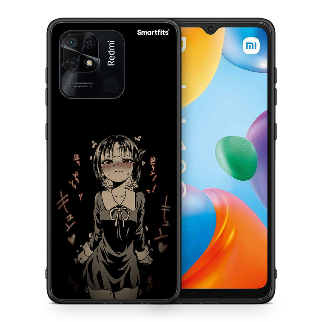 Θήκη Xiaomi Redmi 10C Anime Girl από τη Smartfits με σχέδιο στο πίσω μέρος και μαύρο περίβλημα | Xiaomi Redmi 10C Anime Girl case with colorful back and black bezels