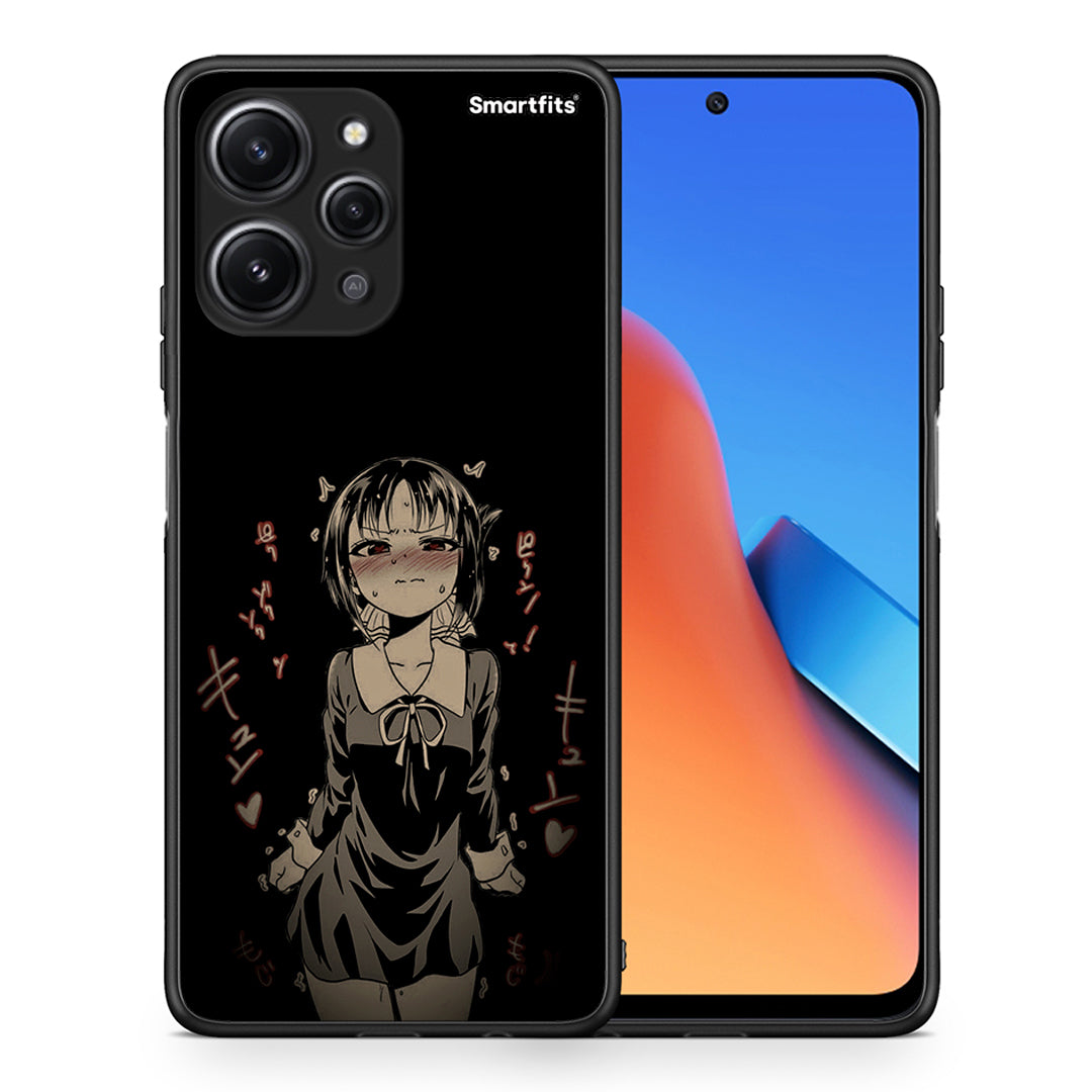 Θήκη Xiaomi Redmi 12 4G Anime Girl από τη Smartfits με σχέδιο στο πίσω μέρος και μαύρο περίβλημα | Xiaomi Redmi 12 4G Anime Girl case with colorful back and black bezels