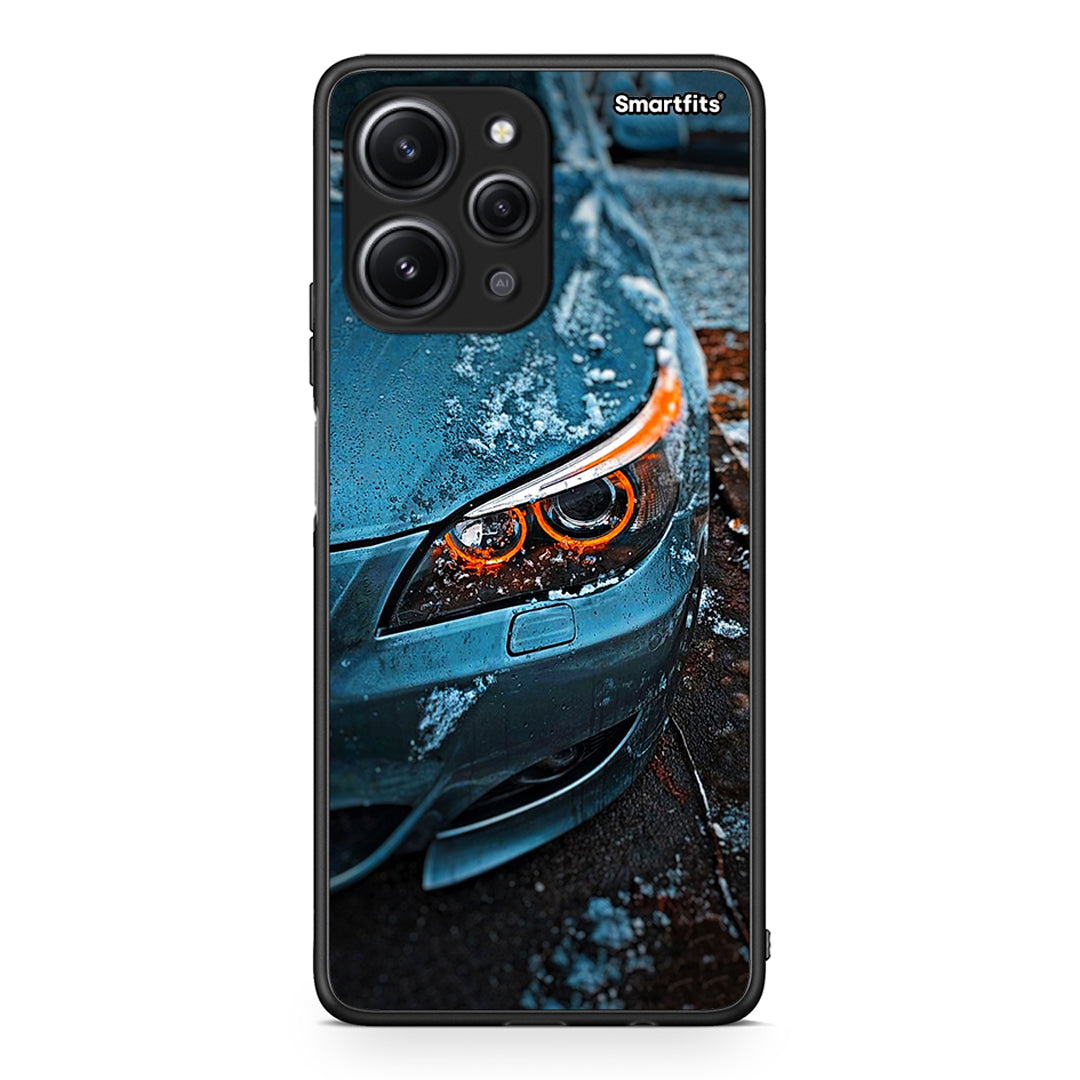 Xiaomi Redmi 12 4G Bmw E60 Θήκη από τη Smartfits με σχέδιο στο πίσω μέρος και μαύρο περίβλημα | Smartphone case with colorful back and black bezels by Smartfits