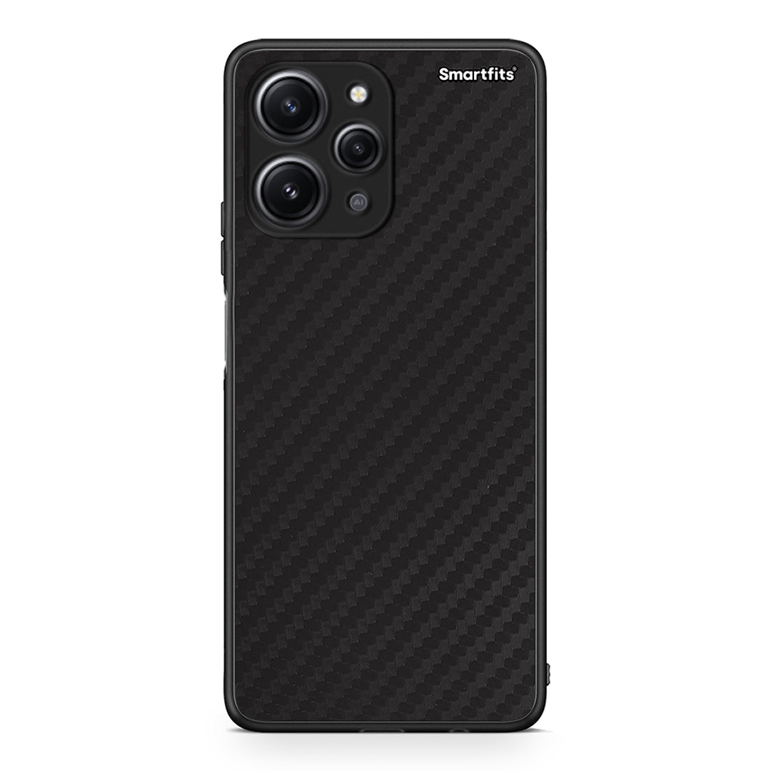 Xiaomi Redmi 12 4G Carbon Black θήκη από τη Smartfits με σχέδιο στο πίσω μέρος και μαύρο περίβλημα | Smartphone case with colorful back and black bezels by Smartfits