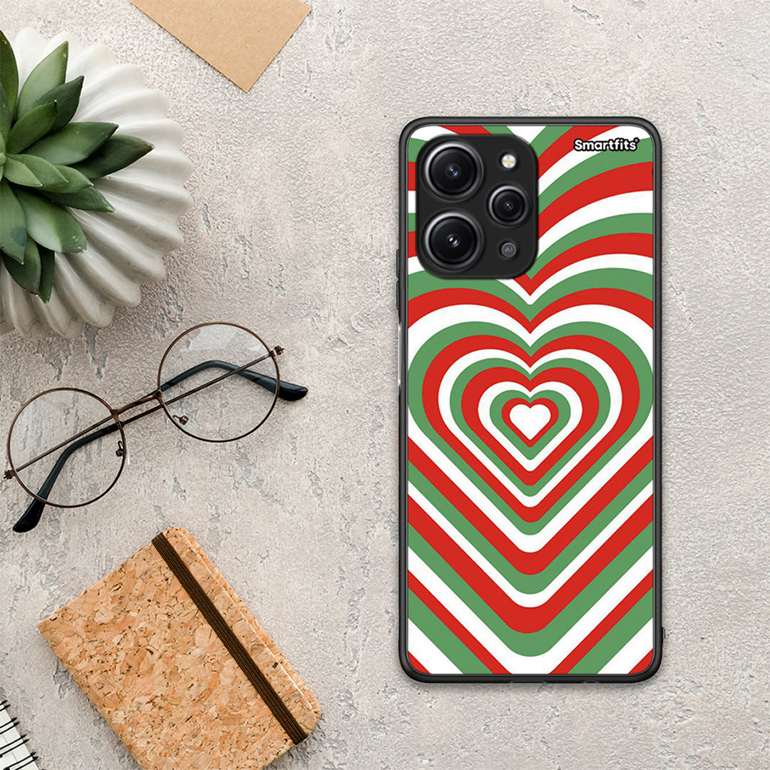 Christmas Hearts - Xiaomi Redmi 12 4G θήκη