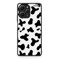 Thumbnail for Xiaomi Redmi 12 4G Cow Print θήκη από τη Smartfits με σχέδιο στο πίσω μέρος και μαύρο περίβλημα | Smartphone case with colorful back and black bezels by Smartfits