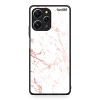 Thumbnail for 116 - Xiaomi Redmi 12 4G Pink Splash Marble case, cover, bumper