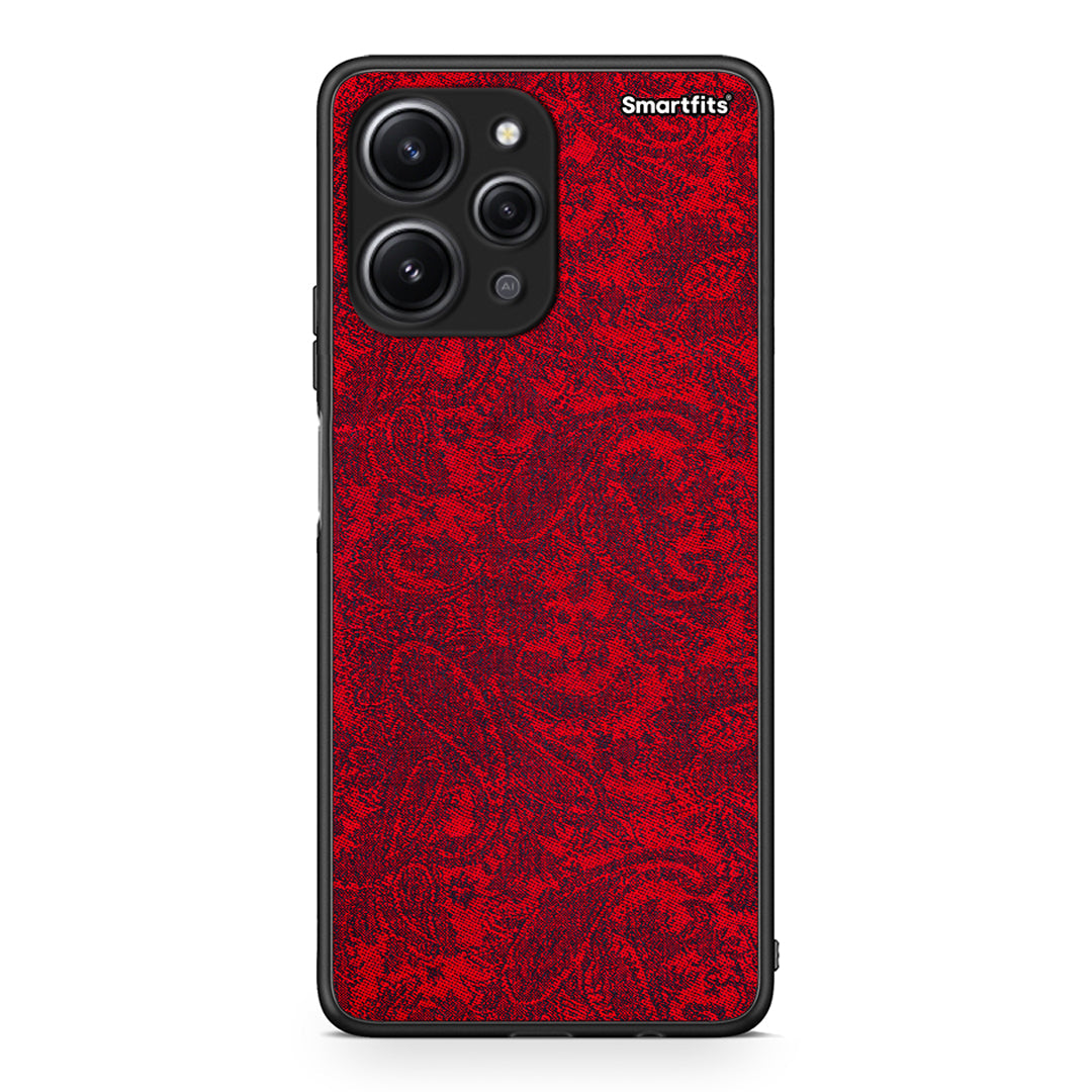 Xiaomi Redmi 12 4G Paisley Cashmere θήκη από τη Smartfits με σχέδιο στο πίσω μέρος και μαύρο περίβλημα | Smartphone case with colorful back and black bezels by Smartfits