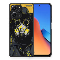 Thumbnail for Θήκη Xiaomi Redmi 12 4G Mask PopArt από τη Smartfits με σχέδιο στο πίσω μέρος και μαύρο περίβλημα | Xiaomi Redmi 12 4G Mask PopArt case with colorful back and black bezels