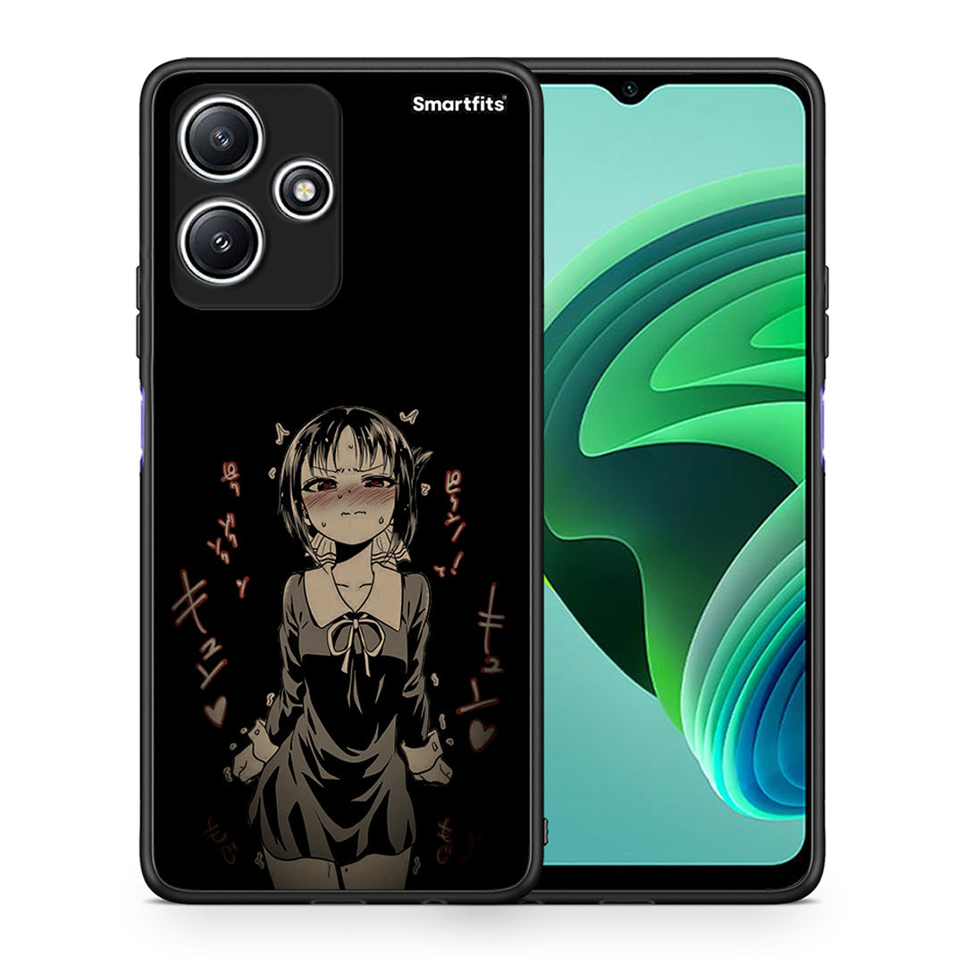 Θήκη Xiaomi Redmi 12 5G Anime Girl από τη Smartfits με σχέδιο στο πίσω μέρος και μαύρο περίβλημα | Xiaomi Redmi 12 5G Anime Girl case with colorful back and black bezels