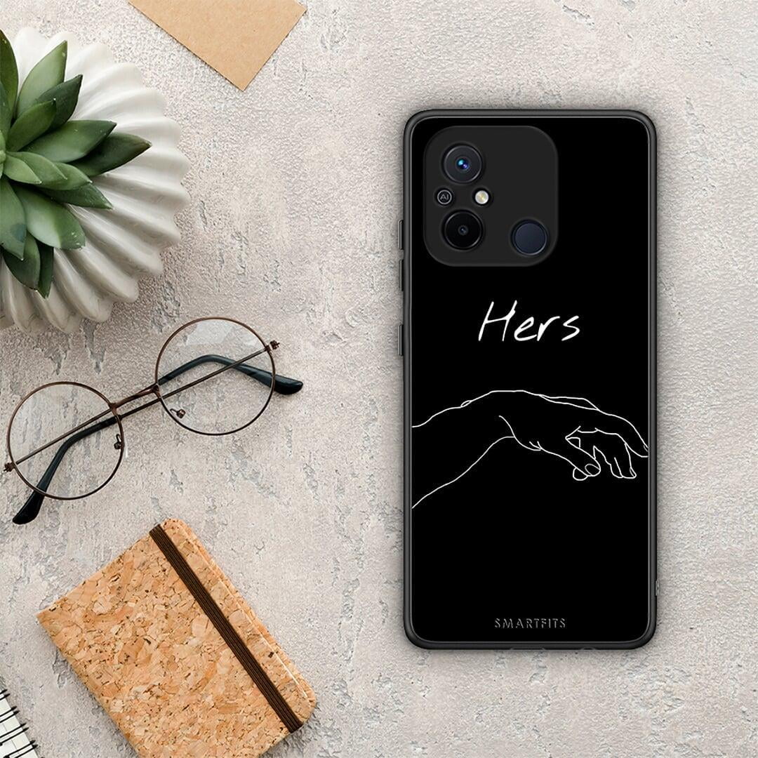 Θήκη Xiaomi Poco C55 Aesthetic Love 1 από τη Smartfits με σχέδιο στο πίσω μέρος και μαύρο περίβλημα | Xiaomi Poco C55 Aesthetic Love 1 Case with Colorful Back and Black Bezels