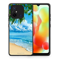 Thumbnail for Θήκη Xiaomi Poco C55 Beautiful Beach από τη Smartfits με σχέδιο στο πίσω μέρος και μαύρο περίβλημα | Xiaomi Poco C55 Beautiful Beach Case with Colorful Back and Black Bezels