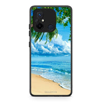 Thumbnail for Θήκη Xiaomi Poco C55 Beautiful Beach από τη Smartfits με σχέδιο στο πίσω μέρος και μαύρο περίβλημα | Xiaomi Poco C55 Beautiful Beach Case with Colorful Back and Black Bezels