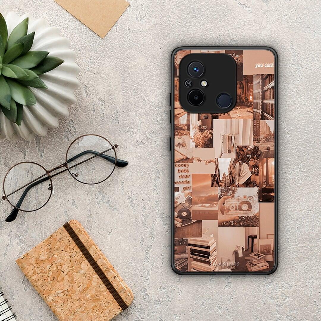 Θήκη Xiaomi Poco C55 Collage You Can από τη Smartfits με σχέδιο στο πίσω μέρος και μαύρο περίβλημα | Xiaomi Poco C55 Collage You Can Case with Colorful Back and Black Bezels