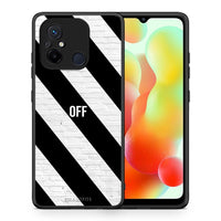 Thumbnail for Θήκη Xiaomi Poco C55 Get Off από τη Smartfits με σχέδιο στο πίσω μέρος και μαύρο περίβλημα | Xiaomi Poco C55 Get Off Case with Colorful Back and Black Bezels