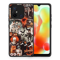 Thumbnail for Θήκη Xiaomi Poco C55 Halloween Spooky Season από τη Smartfits με σχέδιο στο πίσω μέρος και μαύρο περίβλημα | Xiaomi Poco C55 Halloween Spooky Season Case with Colorful Back and Black Bezels