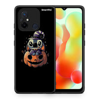 Thumbnail for Θήκη Xiaomi Poco C55 Halloween Stitch από τη Smartfits με σχέδιο στο πίσω μέρος και μαύρο περίβλημα | Xiaomi Poco C55 Halloween Stitch Case with Colorful Back and Black Bezels