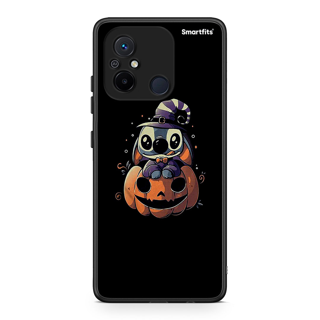 Θήκη Xiaomi Poco C55 Halloween Stitch από τη Smartfits με σχέδιο στο πίσω μέρος και μαύρο περίβλημα | Xiaomi Poco C55 Halloween Stitch Case with Colorful Back and Black Bezels