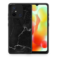 Thumbnail for Θήκη Xiaomi Poco C55 Marble Black από τη Smartfits με σχέδιο στο πίσω μέρος και μαύρο περίβλημα | Xiaomi Poco C55 Marble Black Case with Colorful Back and Black Bezels