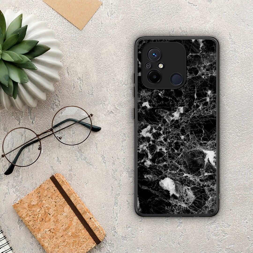 Θήκη Xiaomi Poco C55 Marble Male από τη Smartfits με σχέδιο στο πίσω μέρος και μαύρο περίβλημα | Xiaomi Poco C55 Marble Male Case with Colorful Back and Black Bezels