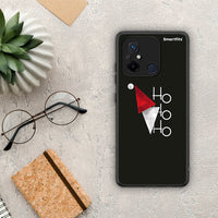 Thumbnail for Θήκη Xiaomi Poco C55 Minimal Christmas από τη Smartfits με σχέδιο στο πίσω μέρος και μαύρο περίβλημα | Xiaomi Poco C55 Minimal Christmas Case with Colorful Back and Black Bezels