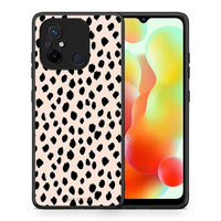 Thumbnail for Θήκη Xiaomi Poco C55 New Polka Dots από τη Smartfits με σχέδιο στο πίσω μέρος και μαύρο περίβλημα | Xiaomi Poco C55 New Polka Dots Case with Colorful Back and Black Bezels