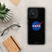 Thumbnail for Θήκη Xiaomi Poco C55 PopArt NASA από τη Smartfits με σχέδιο στο πίσω μέρος και μαύρο περίβλημα | Xiaomi Poco C55 PopArt NASA Case with Colorful Back and Black Bezels