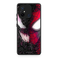 Thumbnail for Θήκη Xiaomi Poco C55 PopArt SpiderVenom από τη Smartfits με σχέδιο στο πίσω μέρος και μαύρο περίβλημα | Xiaomi Poco C55 PopArt SpiderVenom Case with Colorful Back and Black Bezels