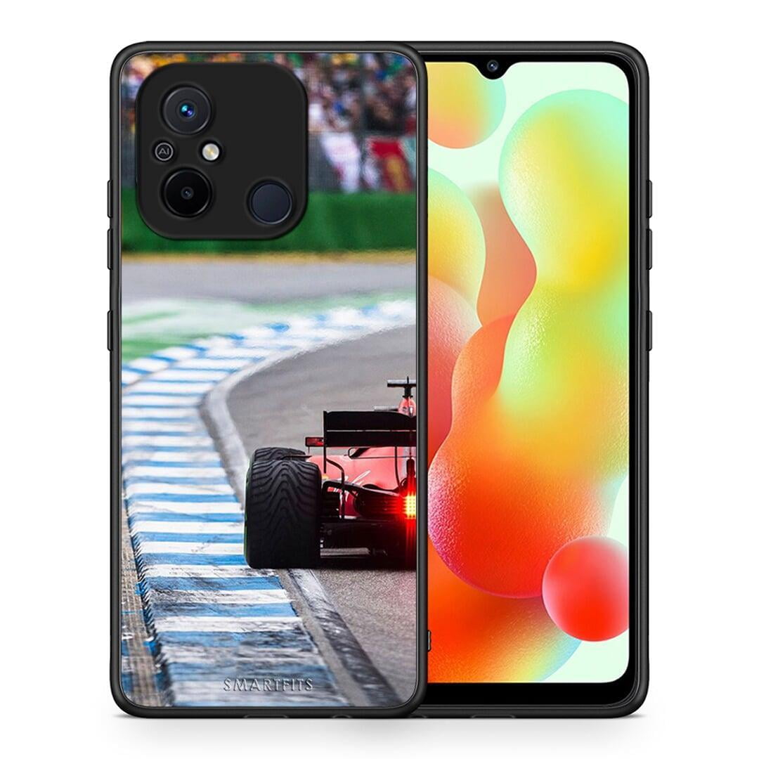 Θήκη Xiaomi Poco C55 Racing Vibes από τη Smartfits με σχέδιο στο πίσω μέρος και μαύρο περίβλημα | Xiaomi Poco C55 Racing Vibes Case with Colorful Back and Black Bezels