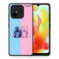 Thumbnail for Θήκη Xiaomi Poco C55 Stitch And Angel από τη Smartfits με σχέδιο στο πίσω μέρος και μαύρο περίβλημα | Xiaomi Poco C55 Stitch And Angel Case with Colorful Back and Black Bezels