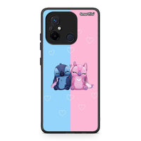 Thumbnail for Θήκη Xiaomi Poco C55 Stitch And Angel από τη Smartfits με σχέδιο στο πίσω μέρος και μαύρο περίβλημα | Xiaomi Poco C55 Stitch And Angel Case with Colorful Back and Black Bezels