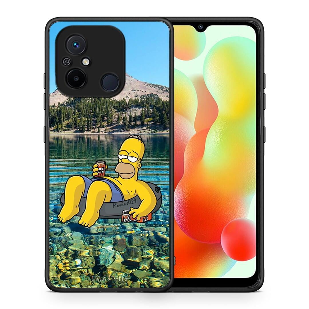 Θήκη Xiaomi Poco C55 Summer Happiness από τη Smartfits με σχέδιο στο πίσω μέρος και μαύρο περίβλημα | Xiaomi Poco C55 Summer Happiness Case with Colorful Back and Black Bezels