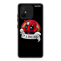 Thumbnail for Θήκη Xiaomi Redmi 12C Unicorn Deadpool από τη Smartfits με σχέδιο στο πίσω μέρος και μαύρο περίβλημα | Xiaomi Redmi 12C Unicorn Deadpool Case with Colorful Back and Black Bezels