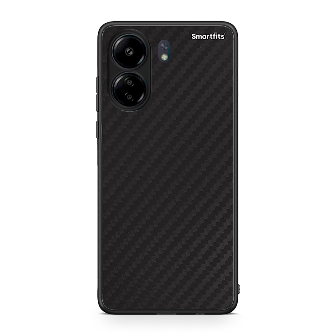 Xiaomi Poco C65 Carbon Black θήκη από τη Smartfits με σχέδιο στο πίσω μέρος και μαύρο περίβλημα | Smartphone case with colorful back and black bezels by Smartfits