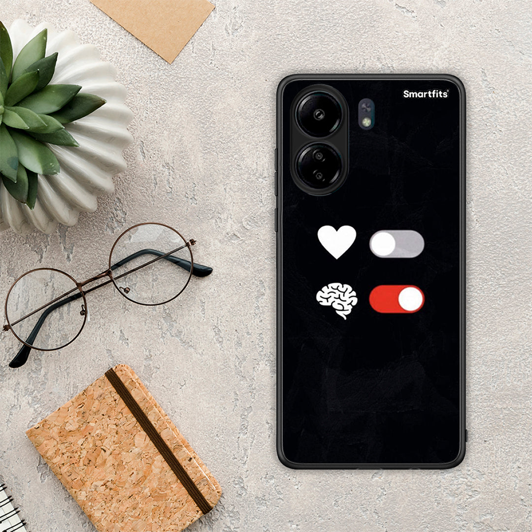 Heart Vs Brain - Xiaomi Poco C65 θήκη