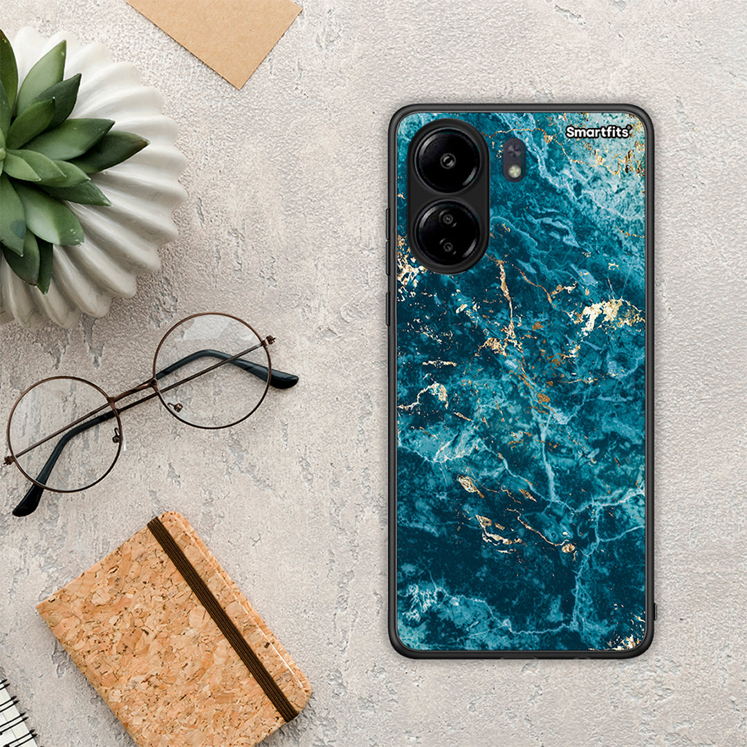 Marble Blue - Xiaomi Poco C65 θήκη