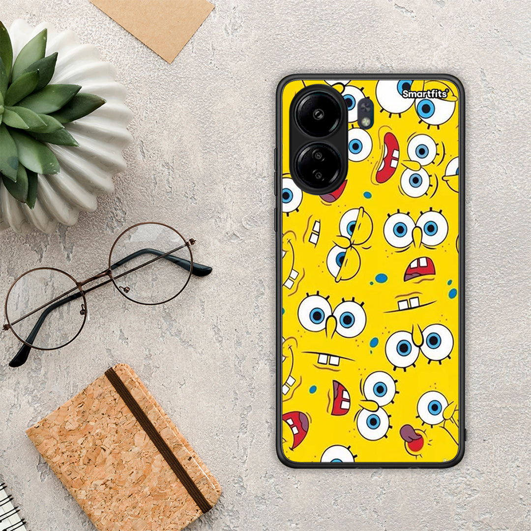 PopArt Sponge - Xiaomi Poco C65 θήκη