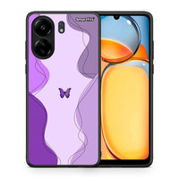 Thumbnail for Purple Mariposa - Xiaomi Poco C65 θήκη